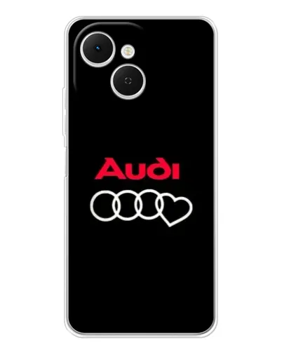 Чехол для TECNO Spark 40C с картинкой «Логотип Audi Heart» Чехол для TECNO Spark 40C с картинкой «Логотип Audi Heart»
