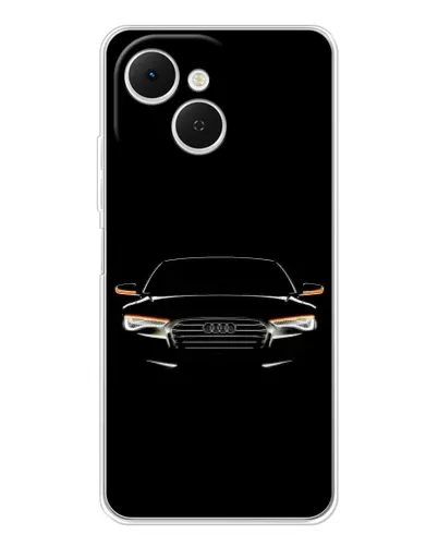 Чехол для TECNO Spark 40C с картинкой «Audi — ночной контур» Чехол для TECNO Spark 40C с картинкой «Audi — ночной контур»