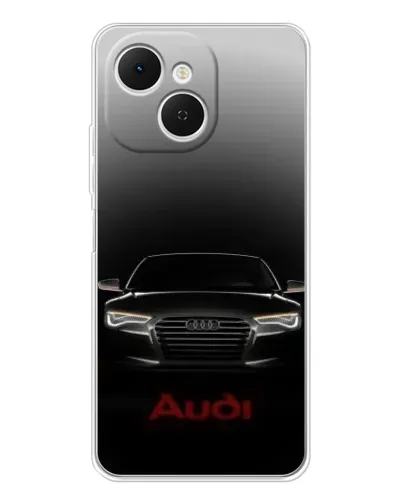 Чехол для TECNO Spark 40C с картинкой «Audi — градиентный контур» Чехол для TECNO Spark 40C с картинкой «Audi — градиентный контур»