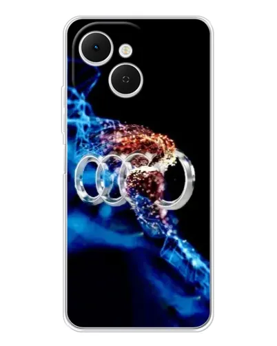 Чехол для TECNO Spark 40C с картинкой «Энергия лого Audi» Чехол для TECNO Spark 40C с картинкой «Энергия лого Audi»