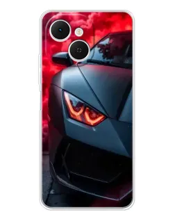 Чохол для TECNO Spark 40C з картинкою «Lamborghini червоне сяйво» Чохол для TECNO Spark 40C з картинкою «Lamborghini червоне сяйво»