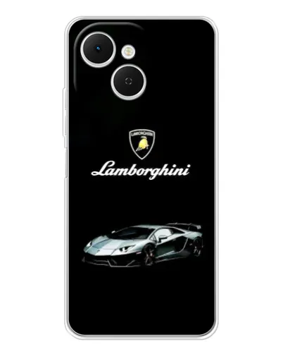 Чехол для TECNO Spark 40C с картинкой «Логотип Lamborghini классика» Чехол для TECNO Spark 40C с картинкой «Логотип Lamborghini классика»