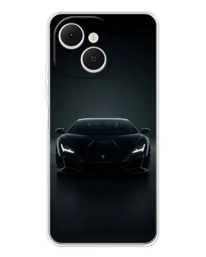 Чехол для TECNO Spark 40C с картинкой «Черный Lamborghini Aventador» Чехол для TECNO Spark 40C с картинкой «Черный Lamborghini Aventador»