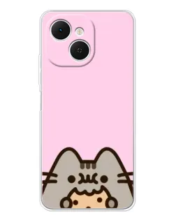 Чохол для TECNO Spark 40C з картинкою «Pusheen та печиво» Чохол для TECNO Spark 40C з картинкою «Pusheen та печиво»