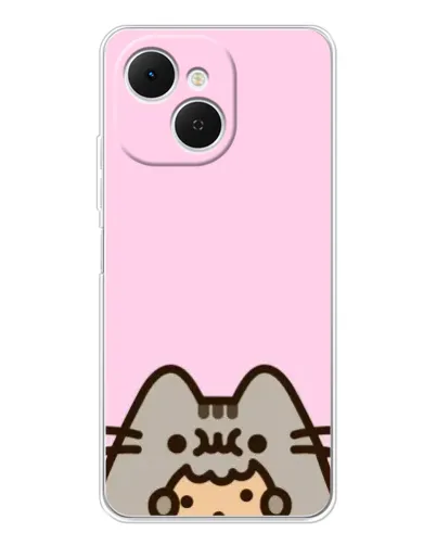 Чехол для TECNO Spark 40C с картинкой «Pusheen и печенье» Чехол для TECNO Spark 40C с картинкой «Pusheen и печенье»