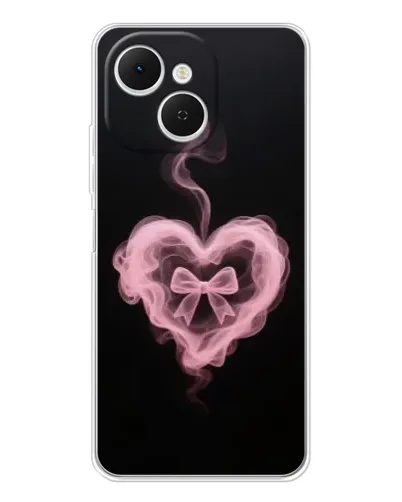 Чехол для TECNO Spark 40C с картинкой «Дымчатое сердце»