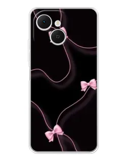 Чехол для TECNO Spark 40C с картинкой «Розовые ленты»
