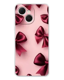 Чехол для TECNO Spark 40C с картинкой «Бордовый атлас»