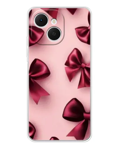 Чехол для TECNO Spark 40C с картинкой «Бордовый атлас»