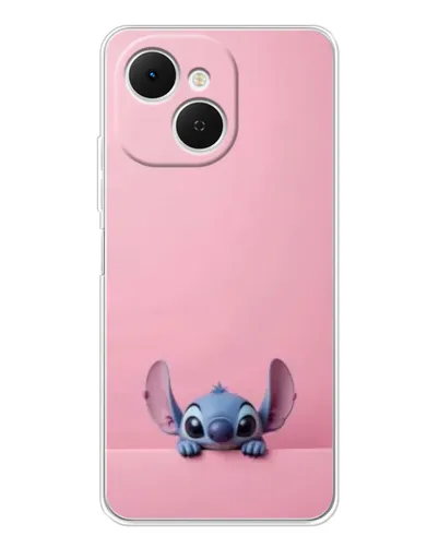 Чехол для TECNO Spark 40C с картинкой «Stitch выглядывает»