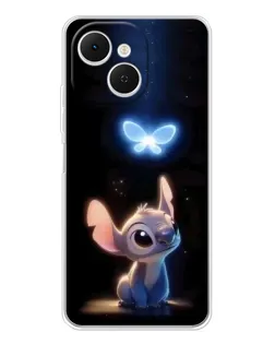 Чехол для TECNO Spark 40C с картинкой «Сияющий Стич»