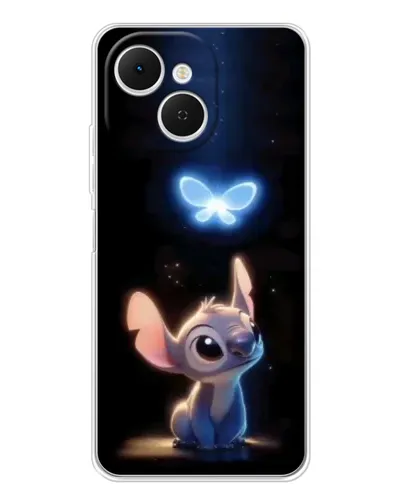 Чехол для TECNO Spark 40C с картинкой «Сияющий Стич»