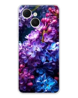Чехол для TECNO Spark 40C с картинкой «Сиреневый цвет»