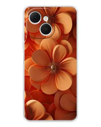 Чехол для TECNO Spark 40C с картинкой «Оранжевый макро цветок» Чехол для TECNO Spark 40C с картинкой «Оранжевый макро цветок»