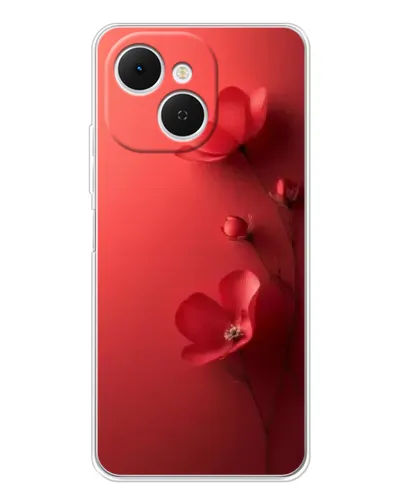 Чехол для TECNO Spark 40C с картинкой «Маковые соцветия» Чехол для TECNO Spark 40C с картинкой «Маковые соцветия»