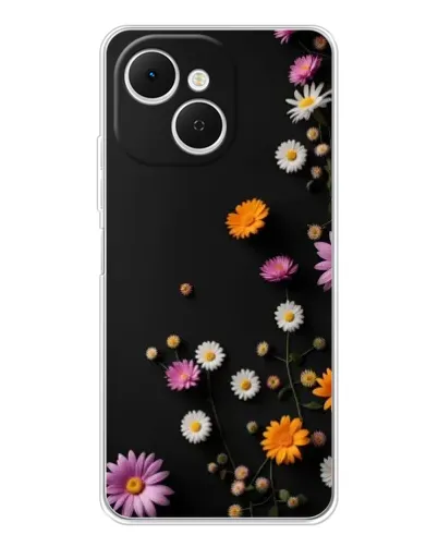 Чехол для TECNO Spark 40C с картинкой «Цветочная композиция» Чехол для TECNO Spark 40C с картинкой «Цветочная композиция»