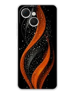 Чохол для TECNO Spark 40C з картинкою «Вогняна зоряна хвиля»