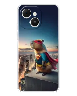 Чохол для TECNO Spark 40C з картинкою «Капі-мен супергерой»