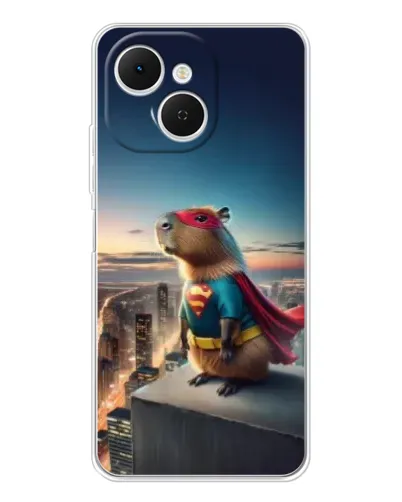 Чохол для TECNO Spark 40C з картинкою «Капі-мен супергерой» Чохол для TECNO Spark 40C з картинкою «Капі-мен супергерой»