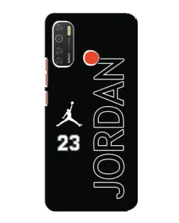 Чехол для TECNO Spark 5 Pro с картинкой «Jordan Vertical»