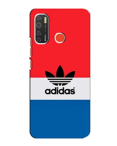 Чехол для TECNO Spark 5 Pro с картинкой «Ретро блоки Adidas»
