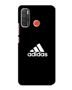 Чехол для TECNO Spark 5 Pro с картинкой «Черная классика Adidas»