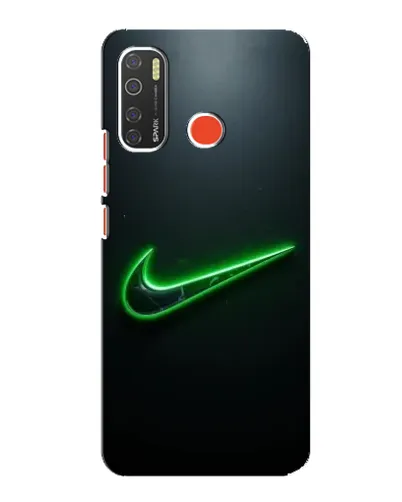 Чохол для TECNO Spark 5 Pro з картинкою «Неоновий контур Nike» Чохол для TECNO Spark 5 Pro з картинкою «Неоновий контур Nike»