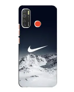 Чохол для TECNO Spark 5 Pro з картинкою «Nike — зимові гори»