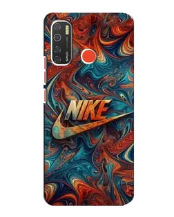 Чохол для TECNO Spark 5 Pro з картинкою «Nike в абстракції»
