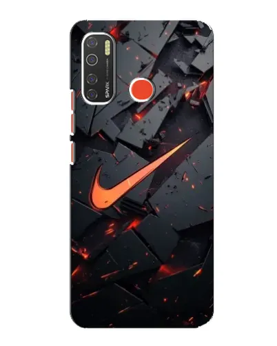 Чохол для TECNO Spark 5 Pro з картинкою «Nike — ефект розломів» Чохол для TECNO Spark 5 Pro з картинкою «Nike — ефект розломів»