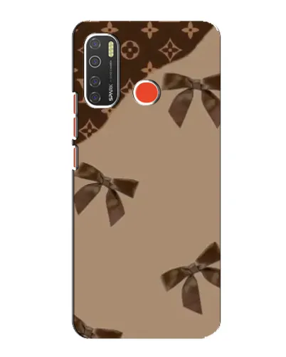 Чехол для TECNO Spark 5 Pro с картинкой «LV — кофейный атлас»