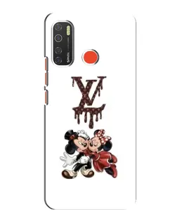Чехол для TECNO Spark 5 Pro с картинкой «LV и Микки Маус»