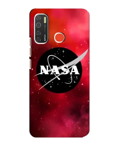Чехол для TECNO Spark 5 Pro с картинкой «NASA — красная туманность»