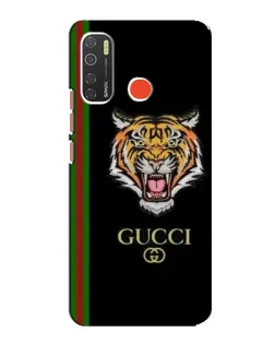 Чехол для TECNO Spark 5 Pro с картинкой «Тигр Gucci»