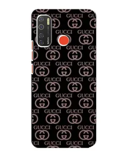 Чехол для TECNO Spark 5 Pro с картинкой «Классическая монограмма Gucci»