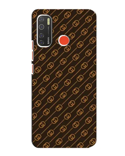 Чехол для TECNO Spark 5 Pro с картинкой «Gucci — золотые диагонали» Чехол для TECNO Spark 5 Pro с картинкой «Gucci — золотые диагонали»
