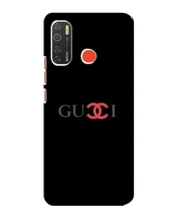 Чехол для TECNO Spark 5 Pro с картинкой «Gucci — красный градиент»