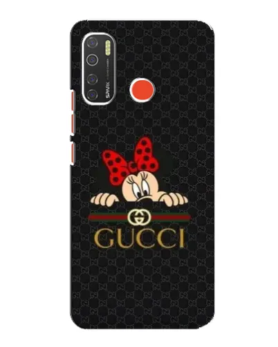 Чехол для TECNO Spark 5 Pro с картинкой «Минни Маус Gucci — черный» Чехол для TECNO Spark 5 Pro с картинкой «Минни Маус Gucci — черный»