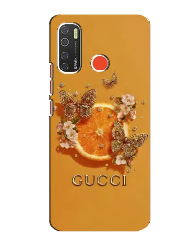 Чохол для TECNO Spark 5 Pro з картинкою «Gucci — золоті метелики» Чохол для TECNO Spark 5 Pro з картинкою «Gucci — золоті метелики»