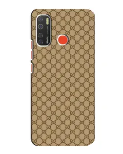 Чохол для TECNO Spark 5 Pro з картинкою «Gucci — класичний беж»