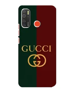 Чохол для TECNO Spark 5 Pro з картинкою «Gucci — темно-зелений градієнт»