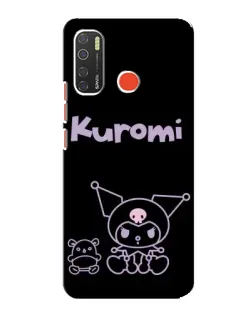 Чохол для TECNO Spark 5 Pro з картинкою «Kuromi — чорний мінімалізм» Чохол для TECNO Spark 5 Pro з картинкою «Kuromi — чорний мінімалізм»