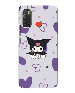 Чехол для TECNO Spark 5 Pro с картинкой «Kuromi и лавандовые сердца» Чехол для TECNO Spark 5 Pro с картинкой «Kuromi и лавандовые сердца»