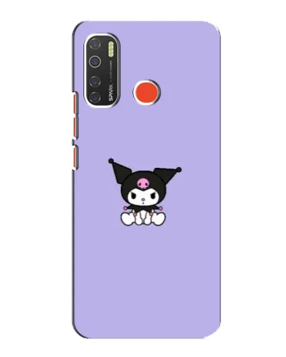 Чехол для TECNO Spark 5 Pro с картинкой «Kuromi — фиолетовый минимализм» Чехол для TECNO Spark 5 Pro с картинкой «Kuromi — фиолетовый минимализм»