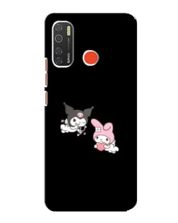 Чехол для TECNO Spark 5 Pro с картинкой «My Melody и Kuromi» Чехол для TECNO Spark 5 Pro с картинкой «My Melody и Kuromi»