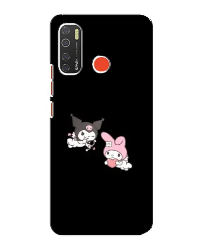 Чехол для TECNO Spark 5 Pro с картинкой «My Melody и Kuromi» Чехол для TECNO Spark 5 Pro с картинкой «My Melody и Kuromi»