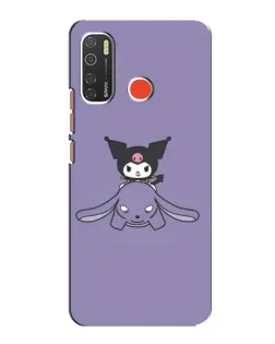 Чехол для TECNO Spark 5 Pro с картинкой «Kuromi на лиловом фоне» Чехол для TECNO Spark 5 Pro с картинкой «Kuromi на лиловом фоне»