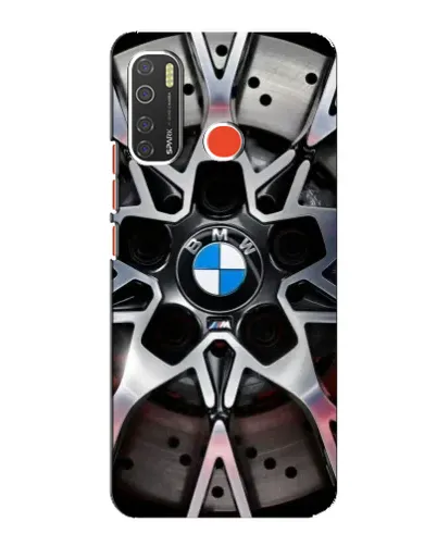 Чехол для TECNO Spark 5 Pro с картинкой «BMW — деталь диска»