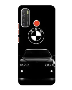 Чехол для TECNO Spark 5 Pro с картинкой «BMW — взгляд из темноты»