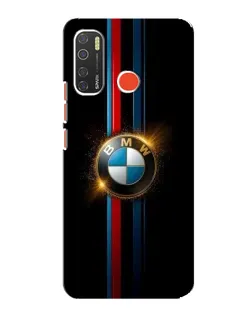 Чехол для TECNO Spark 5 Pro с картинкой «BMW M-Power неон»